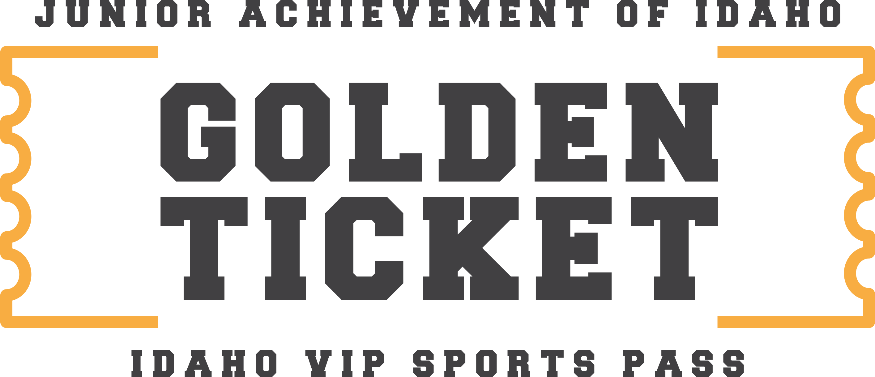 Idaho Golden Ticket - Love (3000x1484), Png Download