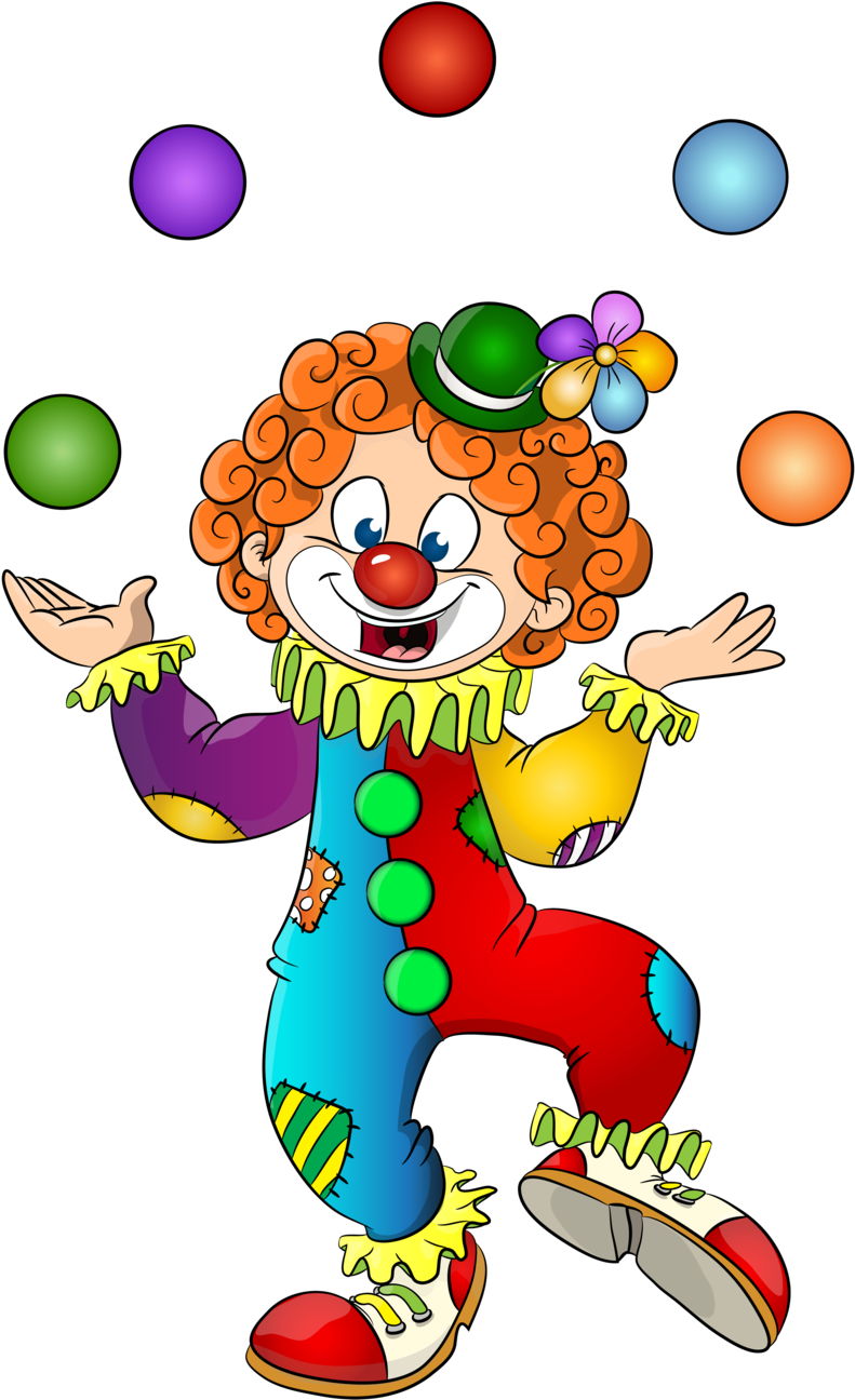 Clowns - Clown Clipart (800x1313), Png Download