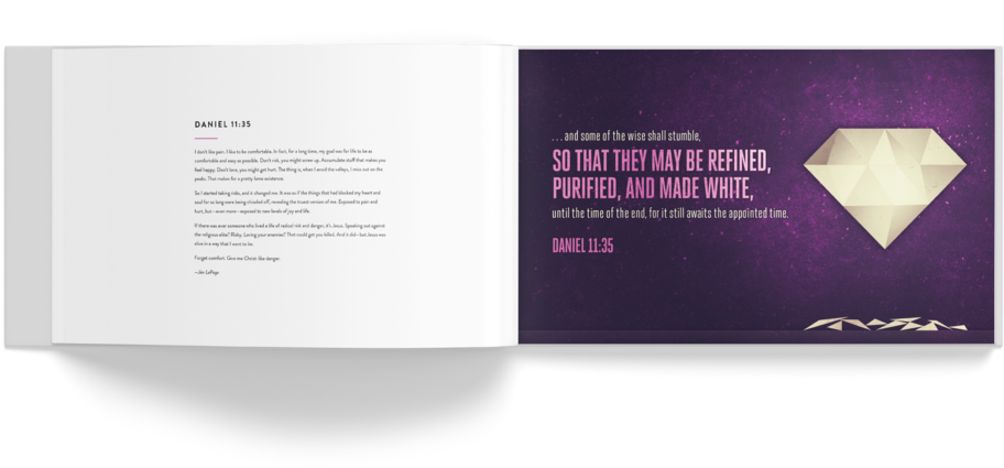 Picturing Scripture Spread 08 - Brochure (1000x454), Png Download