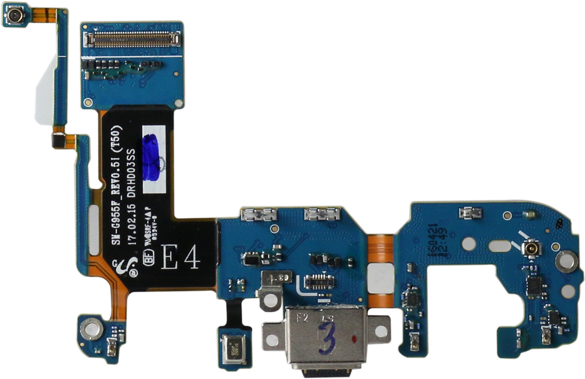 Samsung S8 Plus Charging Flex - G955n Charging Pin (1487x1487), Png Download