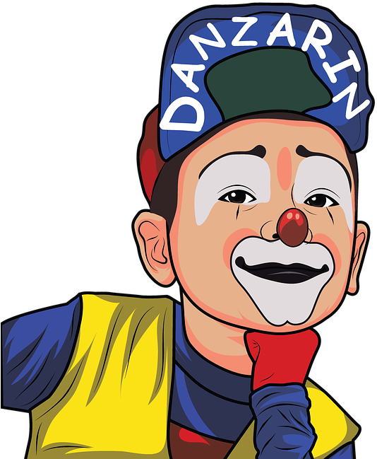 Clown, Kids, Circus, Costume, Fun, Smile, Makeup, Happy - Clown De Cirque Png (578x720), Png Download