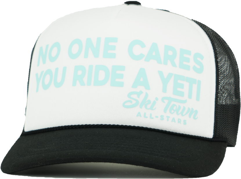 No One Cares You Ride A Yeti - Baseball Cap (1060x1060), Png Download