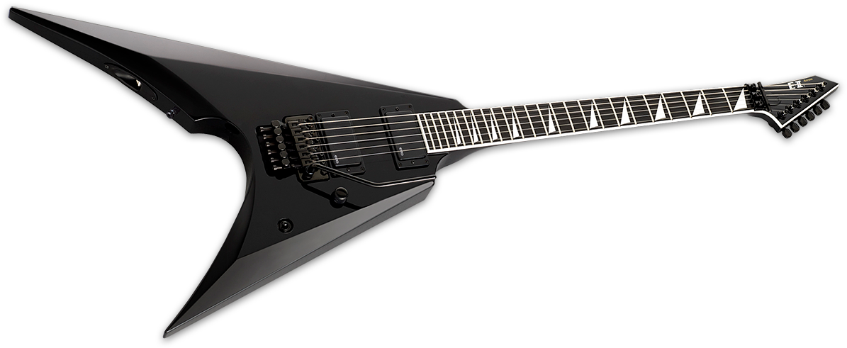 Completely Unique In Its Bold Design, The Esp E-ii - Esp Ltd Black Metal Arrow (1200x497), Png Download