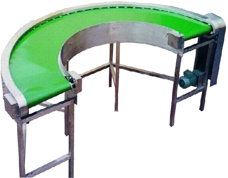 Conveyor Semi Circ Belt - Circle Conveyor Belt (800x800), Png Download