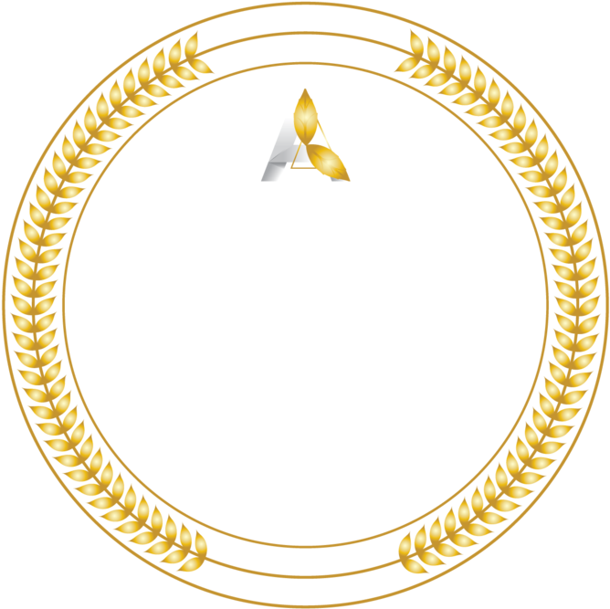 2019 Aala Brandmark Reverse-04 - Circle (1000x1000), Png Download