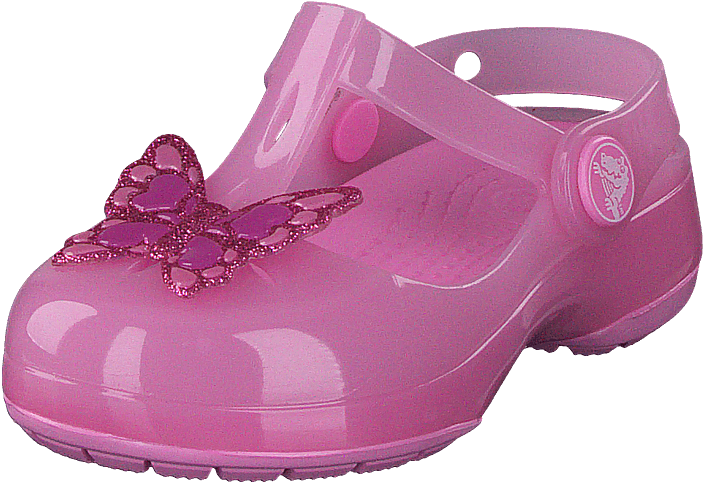Crocs Isabella Emb Clog Ps Carnation - Clog (705x484), Png Download