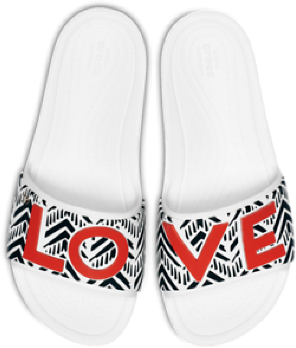 Drew Barrymore Crocs Sloane Slide - Crocs Women's Drew Barrymore Sloane (1000x1171), Png Download