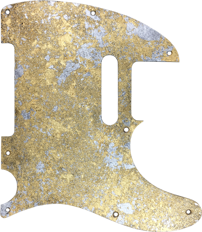 Metallic Impressionist Mars Pickguard Gold/silver - Tool (1000x1000), Png Download