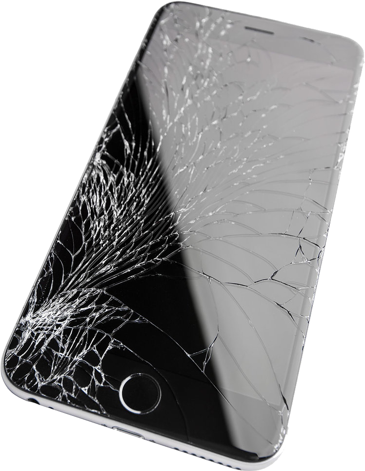 Brokeniphone6 - Iphone 8 Repair Screen (1260x1062), Png Download
