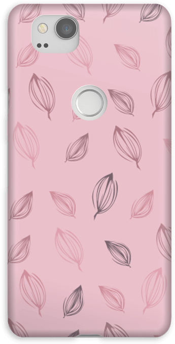 Falling Leaves Pink Case Pixel - Mobile Phone Case (484x800), Png Download