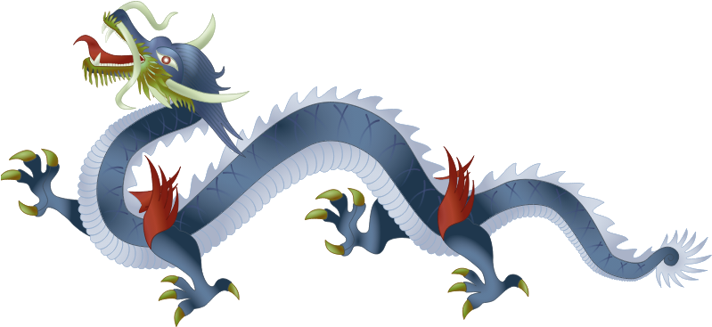 Bluedragon-2 - Vietnamese Dragon Clipart (840x409), Png Download