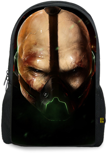 Bane Printed Backpacks - Bane Fanart (600x600), Png Download