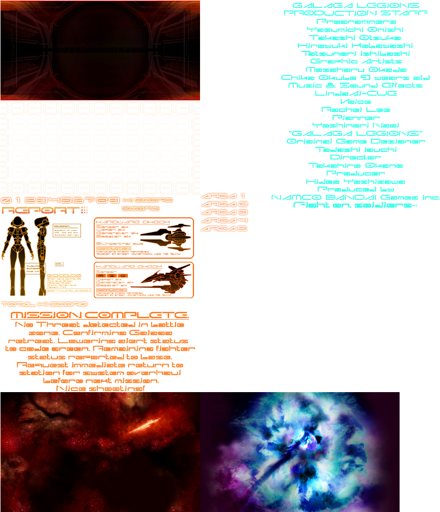 Click For Full Sized Image Results Screen & Credits - Graphic Design (1024x1024), Png Download