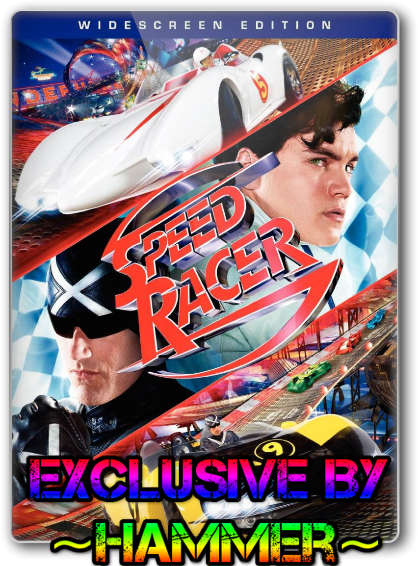 Speed Racer Bluray 1080p X264 Dual Audio [hindi Org - Speed Racer Movie Blu Ray (880x1172), Png Download