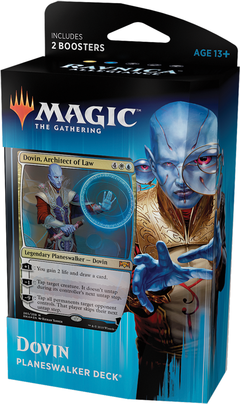 Planeswalker Deck [domri] - Ravnica Allegiance Planeswalker Deck Dovin (900x858), Png Download