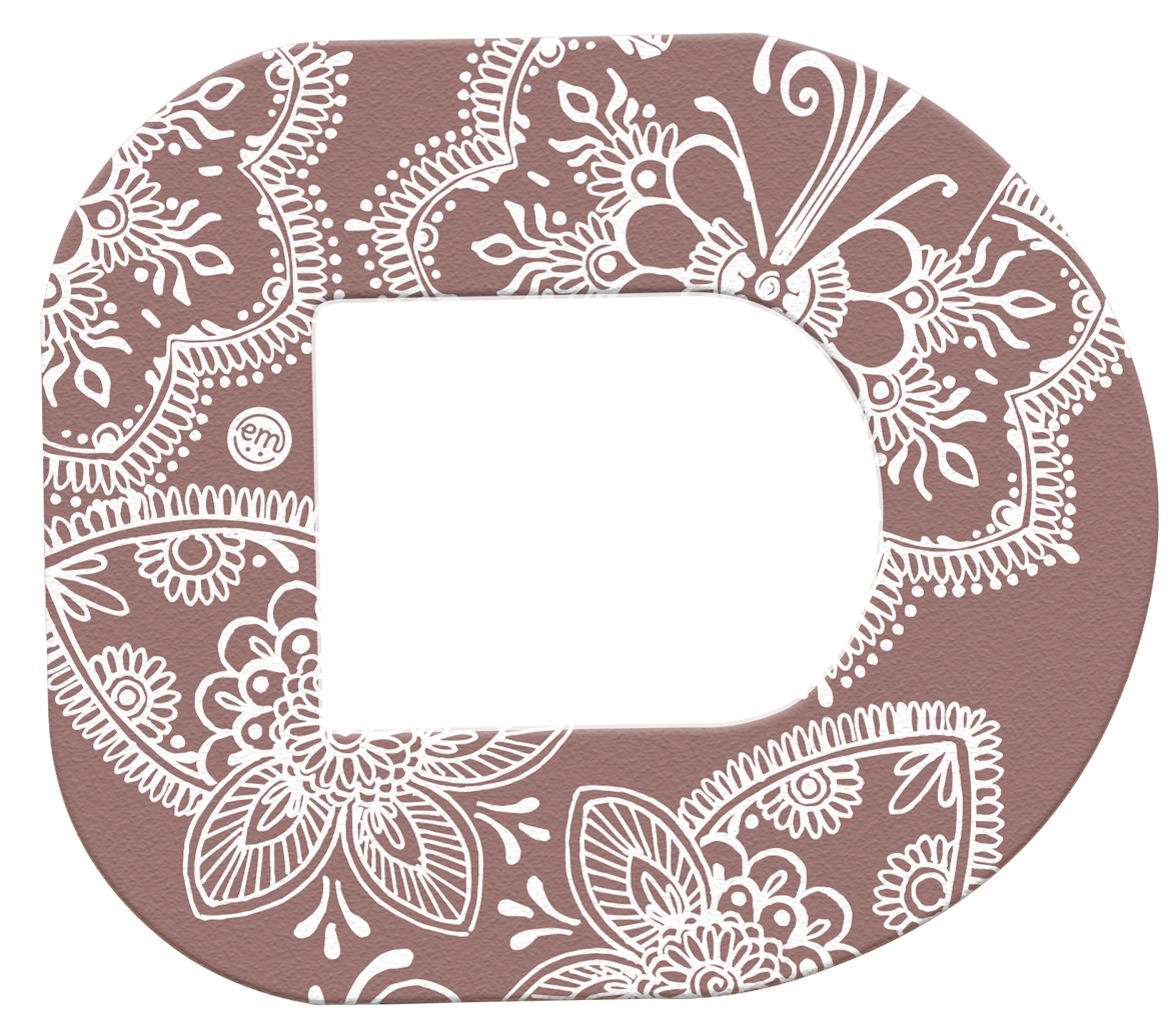 Expressionmed Omnipod Patch Sticker Adhesive Cute Fun - Circle (1175x1027), Png Download