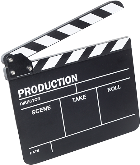 Animated Explainer Videos - Clapper Board (562x615), Png Download