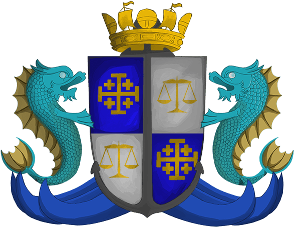 Sutica Arms - County Of Tripoli (620x620), Png Download