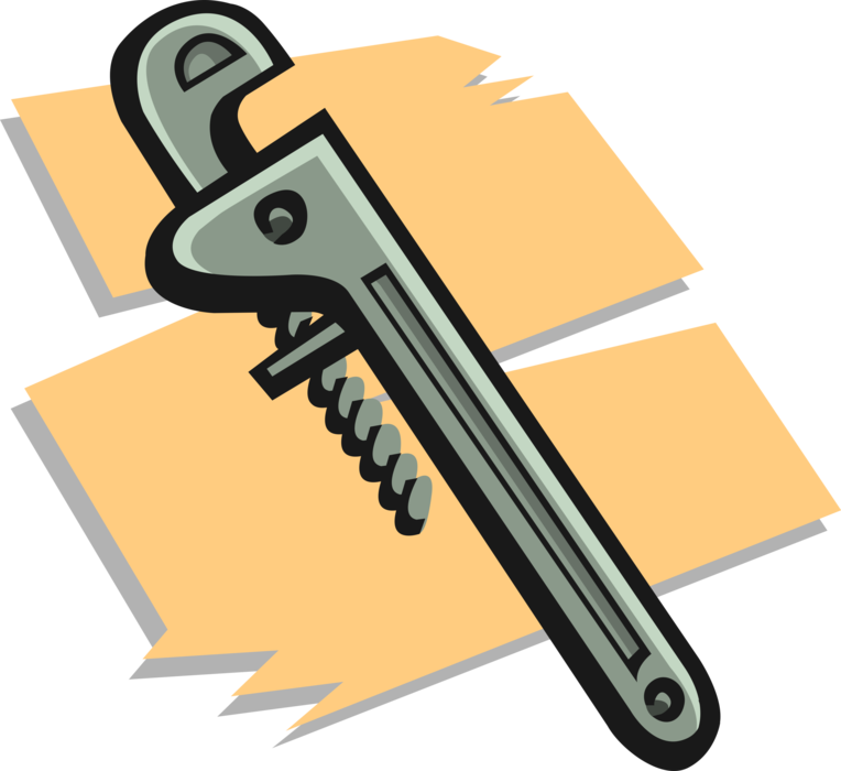 Png Transparent Download Pipe Or Stillson Image Illustration - Vector Graphics (764x700), Png Download