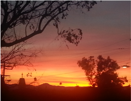 Dawn, Silhouette, Sun, - Sunset (640x480), Png Download