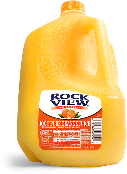 Orange Juice - 1 Gallon Of Orange Juice (450x586), Png Download