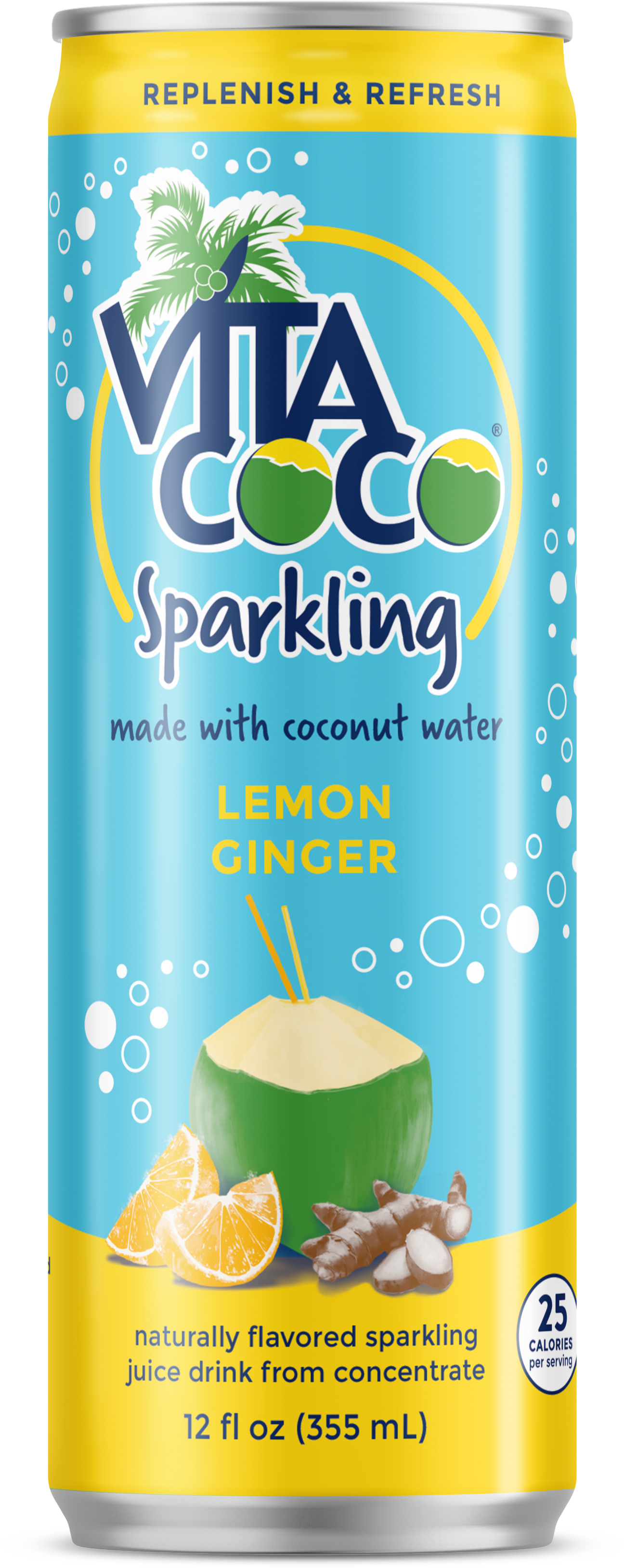 Vita Coco Sparkling Water (1295x3369), Png Download
