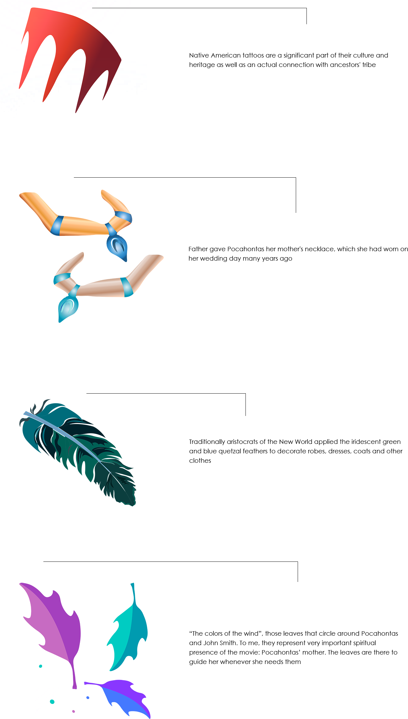 Pocahontas Drawing Animation Colors Of The Wind Walt - Colors Of The Wind Leaves (1400x2460), Png Download