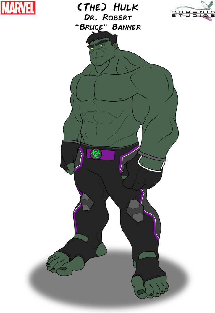 Hulk By Phoenixstudios91 - Phoenix Studios Marvel 91 (751x1063), Png Download