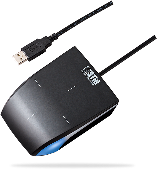 56 Mhz Desfire® Ev2 Bluetooth® Desktop Readers - Table (600x600), Png Download