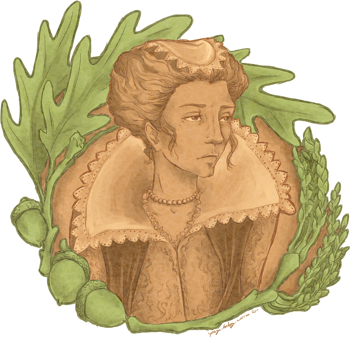 I Had A Random Desire To Paint Someone Historical - Illustration (1500x1500), Png Download