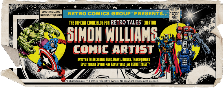 Simon Williams Comic Artist - Comics (770x304), Png Download