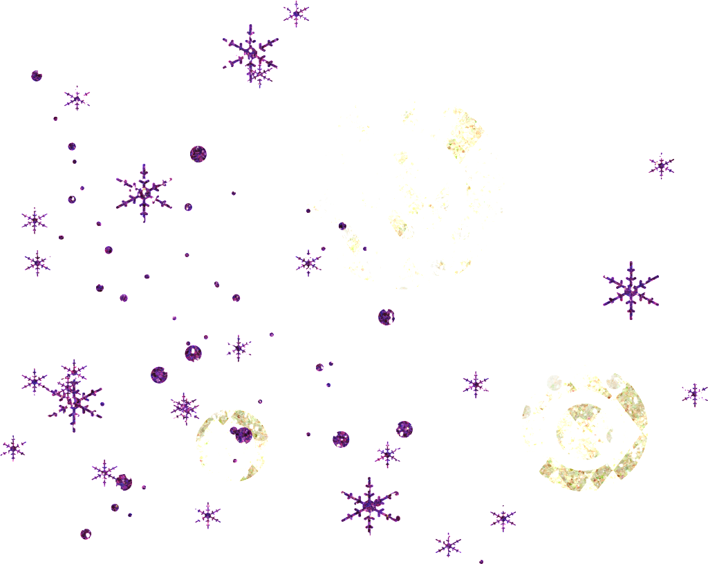 Painted Purple Small Snowflake Png Transparent - Portable Network Graphics (1024x816), Png Download