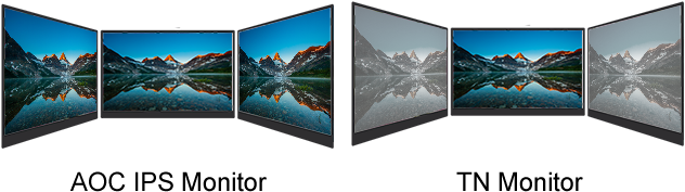 Aoc I1601fwux 16 Inch Ips Extremely Slim Usb C Powered - Painel Adesivo De Parede - Espelho - 317pn-g (685x540), Png Download