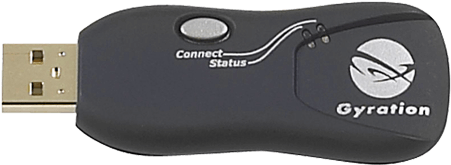 Air Mouse Go Plus Usb Receiver 100 Ft - Gyration Go 2.4 Usb Receiver - Wireless Mouse / Keyboard (500x500), Png Download