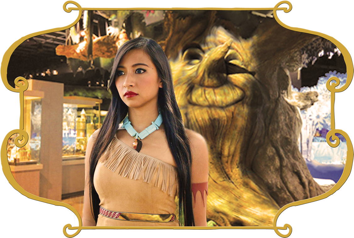 Pocahontas At The Museum Of Miniatures - Museum (1200x857), Png Download