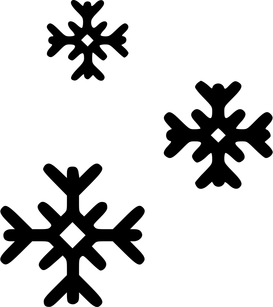 Snow Flakes Comments - Banff (872x980), Png Download