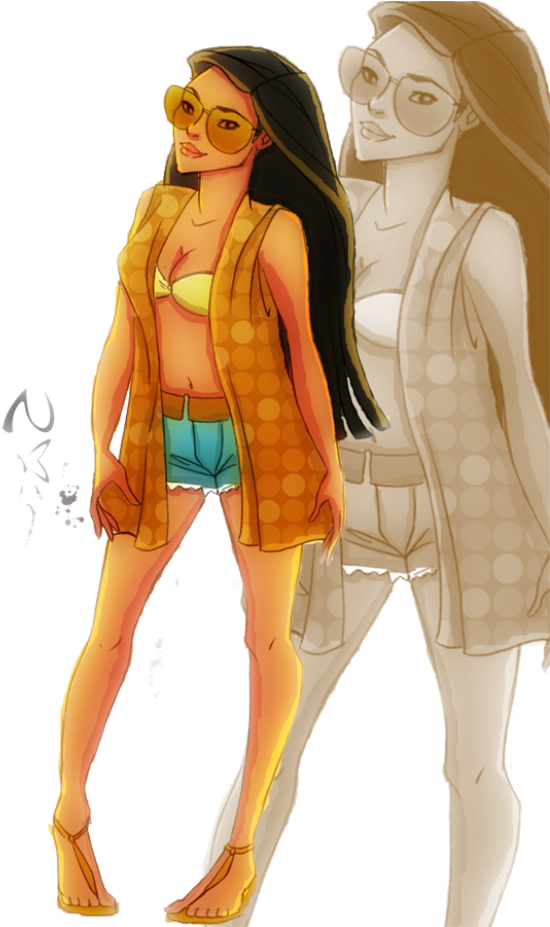 Collection Of Free Hipster Drawing Princess Download - Princesas Da Disney Estilosas (600x926), Png Download