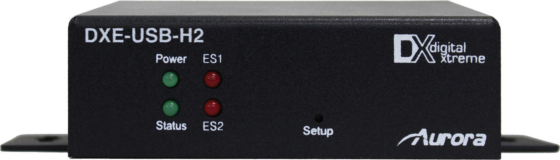 Dxe Usb H2 Front Top - Aurora Usb 2.0 480mb 230' Cat Extender Receiver(destination (1968x550), Png Download