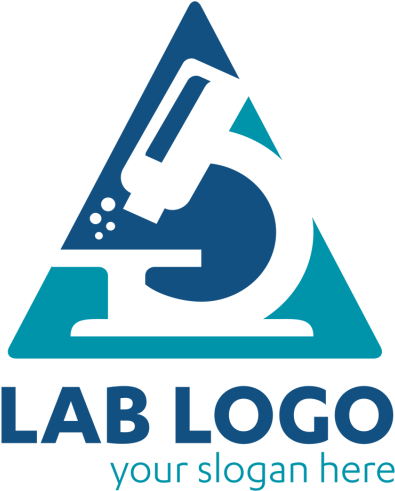 Science Lab Logo Template, University, Universe, Microscope, - Logo Microscopio (640x640), Png Download