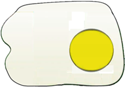 Fried Egg Clipart Splattered - Toilet (420x420), Png Download