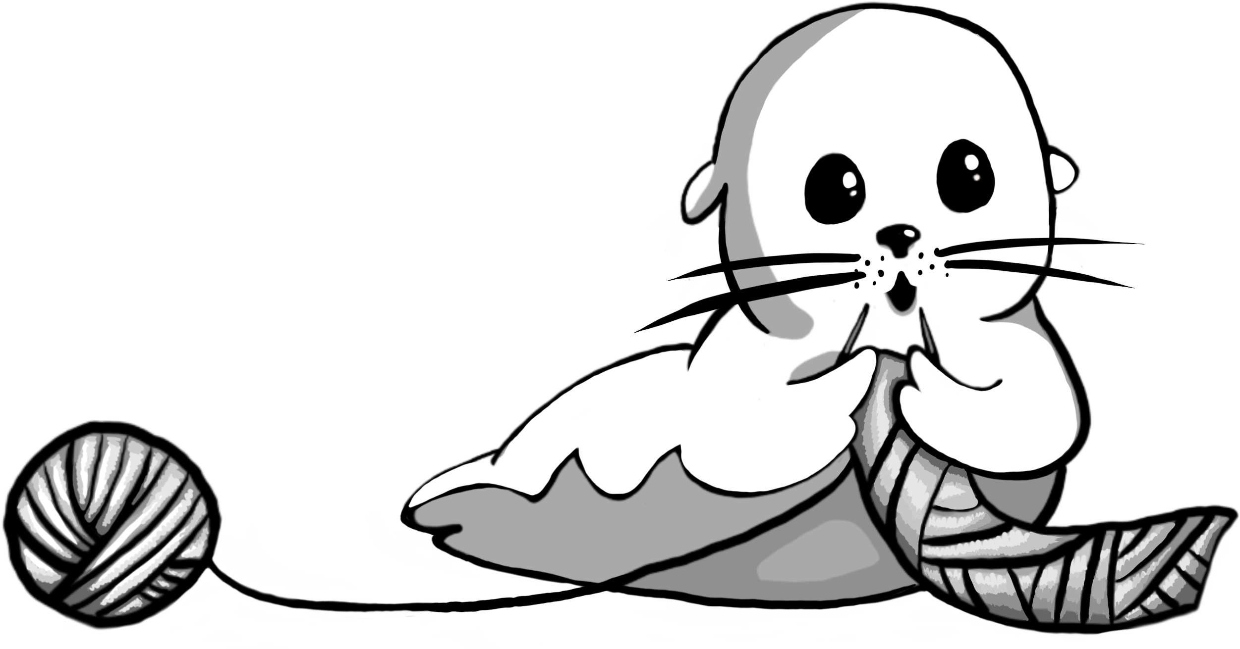 Knitting Resources - Knitting (2560x1322), Png Download