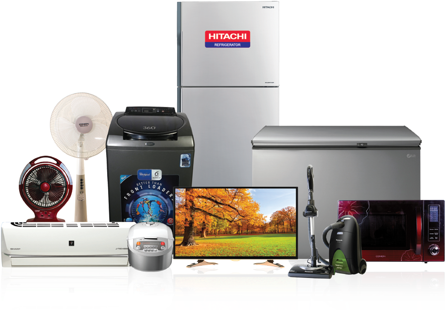 Download Amazing High-quality Latest Png Images Transparent - Home Appliances Electronics Png (1018x649), Png Download