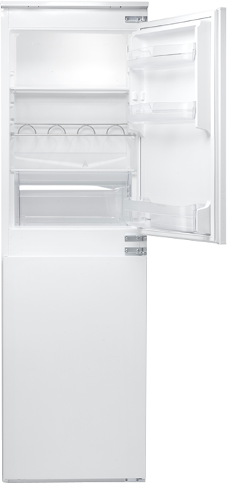 Integrated Fridge Freezers - Refrigerator (323x688), Png Download