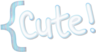 Cute Png - Png Text Cute Hd (834x556), Png Download