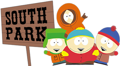 South Park 4eed988115b2d - South Park Logo Png (500x281), Png Download
