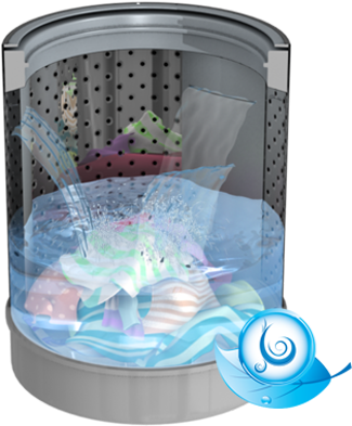 Waterfall - Washing Machine (400x400), Png Download