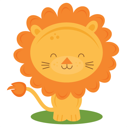 Lion Cute Png - Scalable Vector Graphics (432x432), Png Download