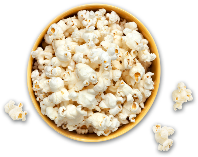 About Valley Popcorn - Popcorn (662x538), Png Download