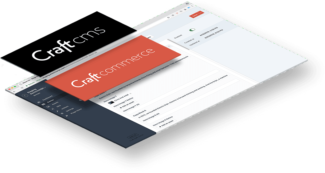 Craft Cms - Content Management System (1067x571), Png Download