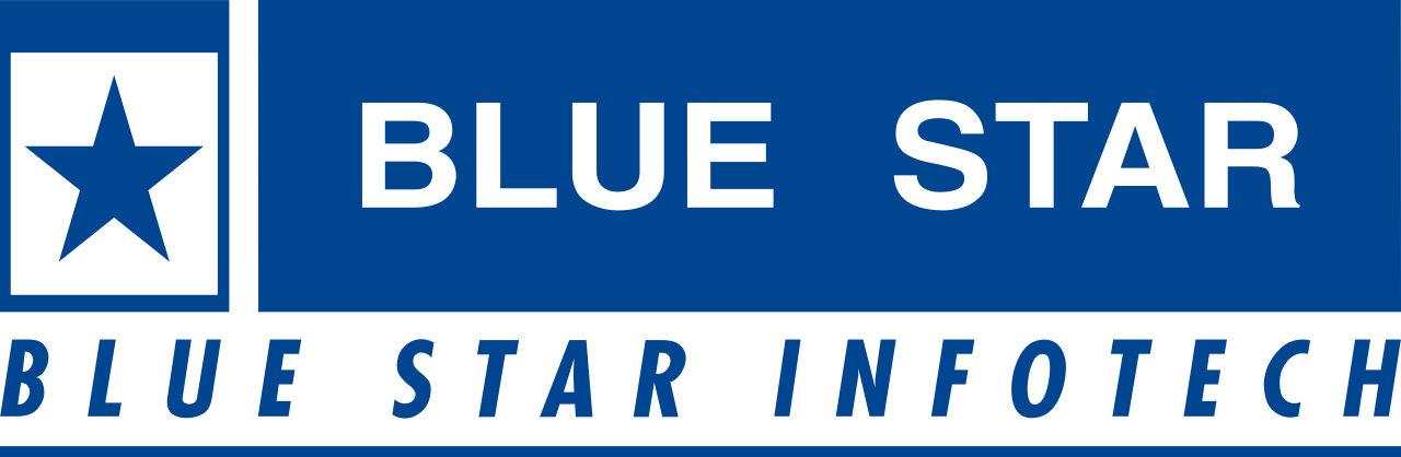 Blue Star Infotech Logo (1280x418), Png Download